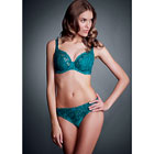Fauve Chloe Peacock Blue thongs Fauve Chloe Peacock Blue thongs