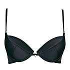 Gossard Superboost satin cappuccino plunge bra